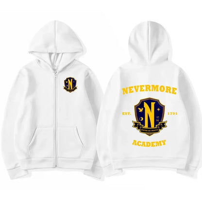2025N Printed Hoodie Women Men Casual High Street Hip Hop Y2K Long Sleeve Fleece Sweatshirts Fall Winter Fashion Jacket Coat