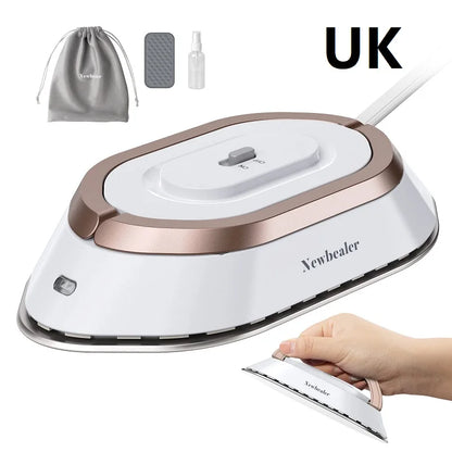 Mini Handheld Travel Iron 120V/220V Lightweight Dry Iron 30S Heat Press Machine Non-steam Clothes Irons For Home and Travel