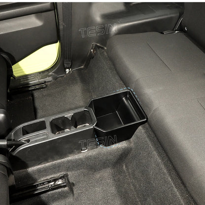 TESIN Car Rear Center Storage Box Organizer for Suzuki Jimny JB74 2/4 Door 2019 2020 2021 2022 2023 2024 Up Interior Accessories
