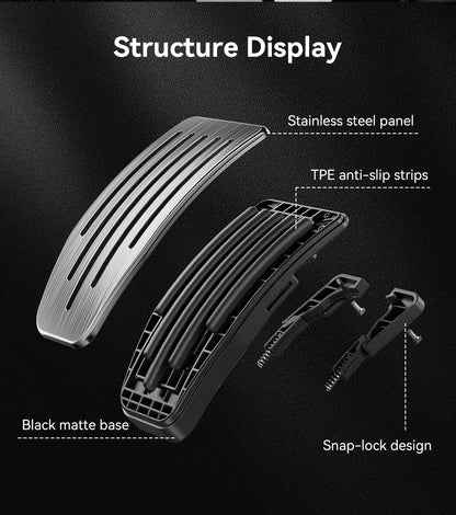 YZ For Tesla Model 3 Y/YL Highland Juniper 2019-2026 Foot Pedals Cover Accessories Snap-fit Car Alloy Accelerator Brake Pedal