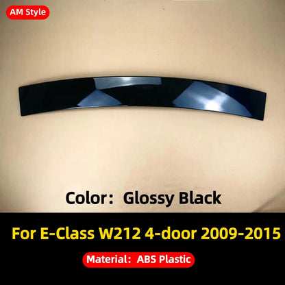 For Mercedes-Benz E Class W212 4 door 2009-2015 Rear Roof Spoiler Wing Spoiler Tail Deflector Airfoil Tuning Accessories Trim