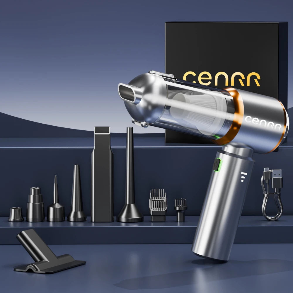 CENRR NEW Car Vacuum Cleaner  Powerful Mini 998000PA Portable Vacuum Cleaner for Home Appliance Handheld Blower Car Cleaner