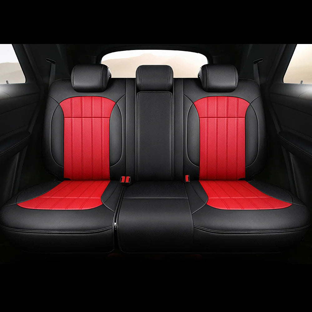 For Audi Q7 4L 2006 2007 2008 2009 2010 2011 2012 2013 2014 2015 Nappa Leather Custom Car Seat Covers Set Protector Accessories