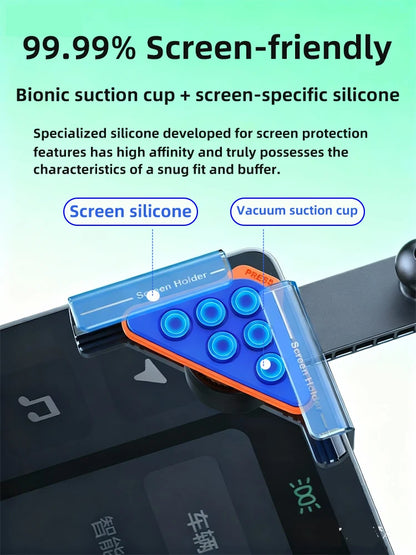 Magnetic Car Phone Holder for Tesla Model 3/Y BYD Car Display Screen Side 360 Degree Rotation Car Mount for IPhone 12 13 14 15