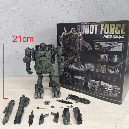 Transformation Toy 2026 Version IN STOCK Black Apple Hound M02 Armored Chariot Robot Force M-02 Deformation Action Figure