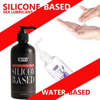 Sex Lube Silicone-Based Semen Anal Lubricant Water-Based Safe Personal Intimate Lubrication Sexy Toy Gel Women Men 200ml/300ml