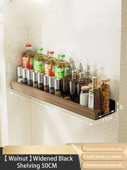 Wall-Mounted Kitchen Spice Storage Rack Multi-Functional Countertop Seasoning Storage Rack Household Multi-Layer Corner Rack