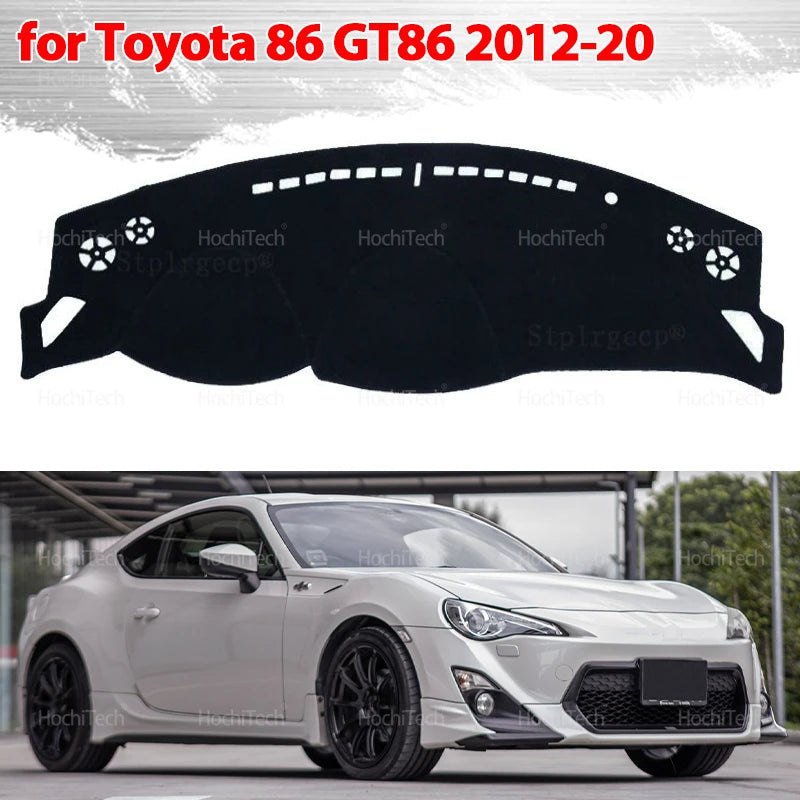 Dashboard Cover for Toyota 86 GT86 ZN6 Scion FRS Subaru BRZ 2012-20 Anti-Slip Pad Sunshade Cushion Sunshield Nonslip Accessories