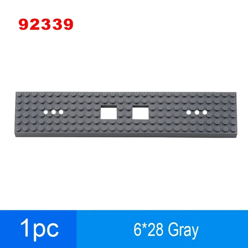 Technical Parts Train Motor 88002 MOC Pack Power Functions Battery Box Tracks Top Base Plate for Legoeds EV3 91994 74784 2871