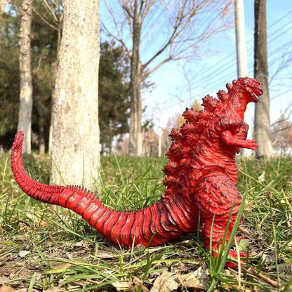 24cm Godzilla King of Monsters Runaway Mechanical Red lotus Planet Godzilla Action Figure Collection Model Toy Kid Birthday Gift