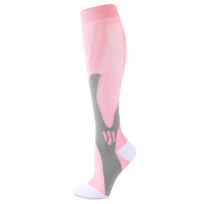 1 Pair S-XXL Large Size Compression Socks Doctor Nurse Golfs Tube Fit Medical Edema Diabetes Varicose Veins Soccer Men Stockings