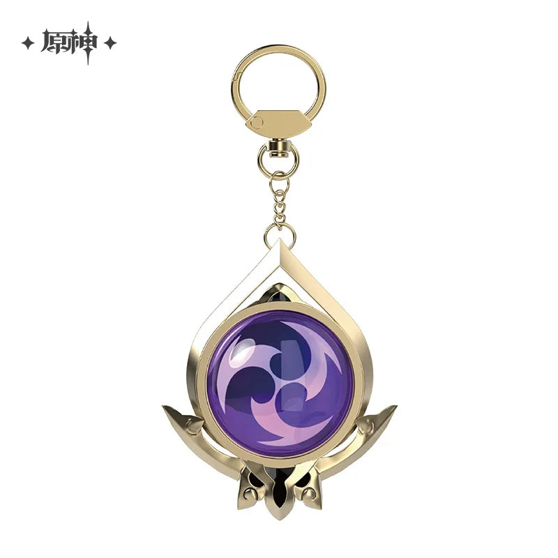 Sunsyea Genshin Impact Official Merch miHoYo Original Authentic Eyes of God Keychain Mondstadt Liyue Inazuma