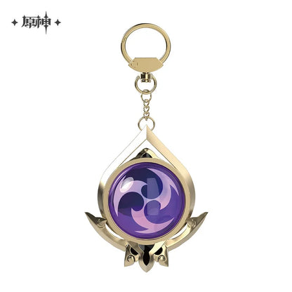 Sunsyea Genshin Impact Official Merch miHoYo Original Authentic Eyes of God Keychain Mondstadt Liyue Inazuma