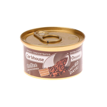 Creative Car Aromatherapy Wooden Blocks Canned Deodorizing Fiber Air Freshener Coffee Fruits Flavor Interior Deodorant Supplies