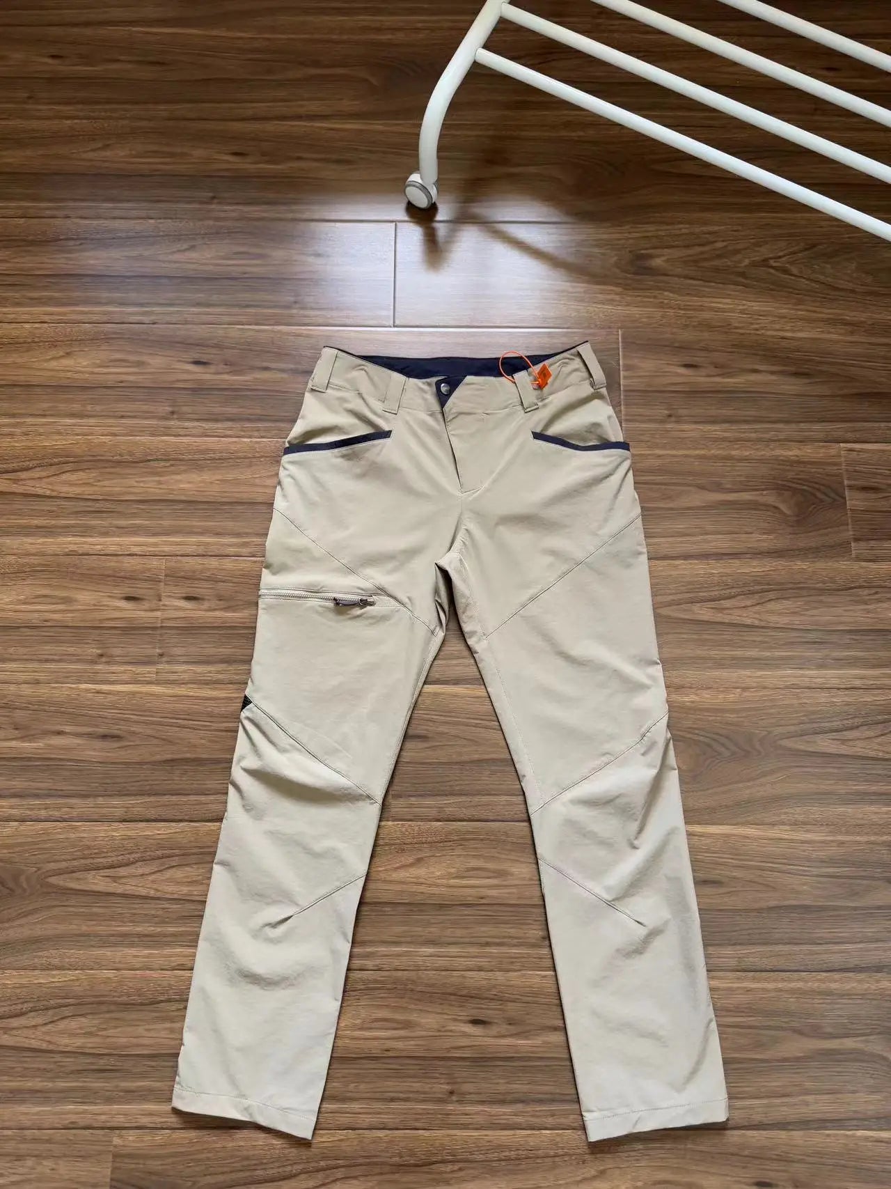Men's Outdoor Hiking Lightweight Breathable Windproof Waterproof Soft  Cargo Pants Straight Leg Casual Trousers