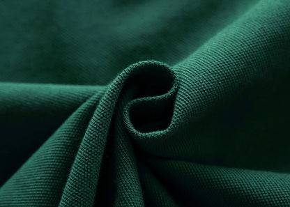 Men's High-Quality Cotton Polo Shirt ITALY GREEN Cotton Embroidered 'MILAN' Symbol Leisure Sport New Year's Gift for Men