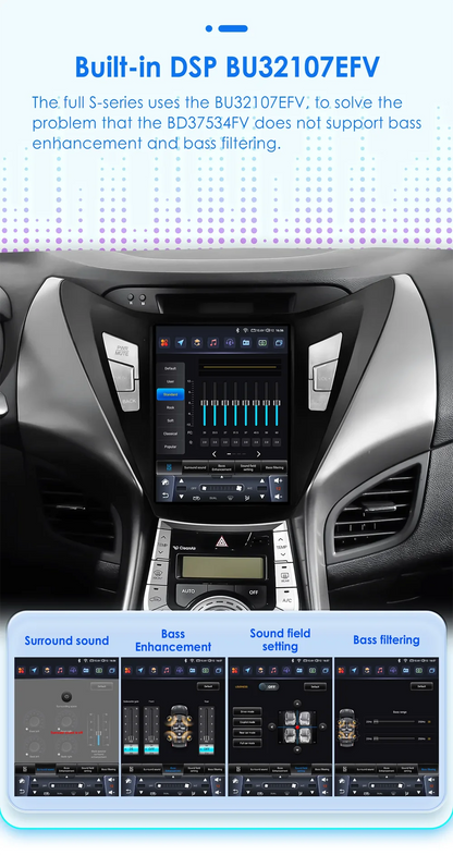 14.5” Android15 For Infiniti G4 G25 G35 G37 2006-2013 Tesla Style GPS Navigation Car Multimedia Video Player Carplay Auto BT 4G