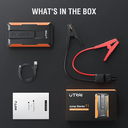 UTRAI Auto Jump Starter 1400A Portable Power Bank Car Jump Starter Battery Starter For Car Emergency Booster Starting Device