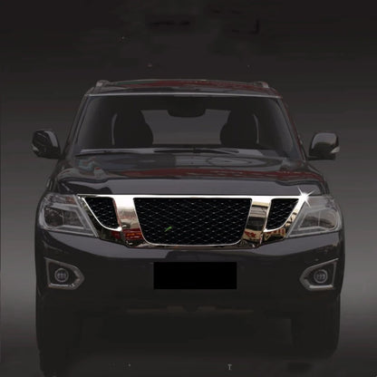 Grill Mask Grid Radiator Grille assembly For Nissan patrol Y62 modified Auto Accessories