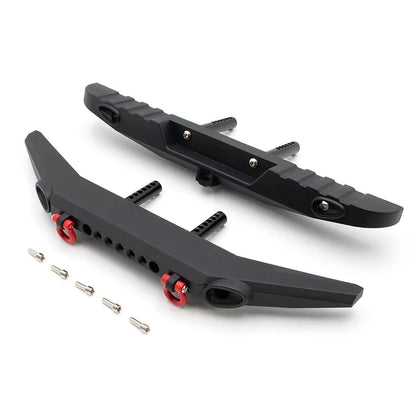 LCX Racing 1/10 RC Crawler DIY Nylon Front Rear Bumper for Traxxas TRX4 TRX6 Axial SCX10 II III PRO Upgrades Parts Accessories