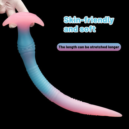 AnalLarge Tentacles Anal Plug Adult Masturbation Toy in Four Sizes, Soft and Safe Liquid Silicone Material, G-spot Anal Stimula