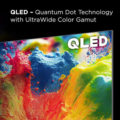 55-Inch Q6 QLED 4K Smart TV with Google TV (55Q650G, 2023 Model) Dolby Vision, Dolby Atmos, HDR Pro+, Game Accelerator Enhanced