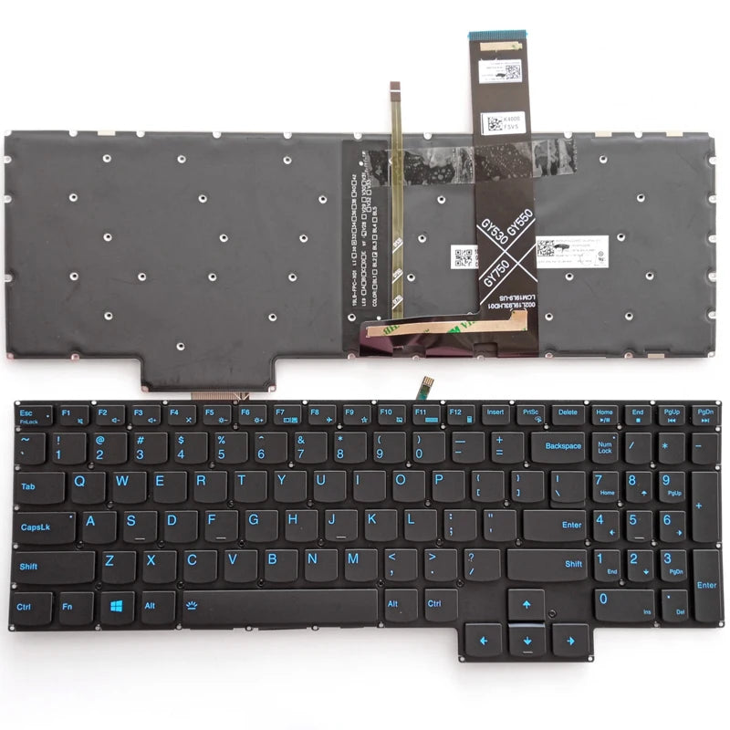 US Layout Laptop Keyboard With Backlit For Lenovo Ideapad Gaming 3-15ARH05 3-15IMH05