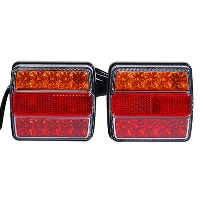 3256807765834798Led Trailer Tail Light Set, 12v, With 7-Pin Plug, Durable Material, Easy To Install, Improves Visibility, Licens