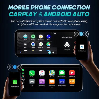 Android 14 Auto Radio CarPlay For Audi A6 C6 4f  For Audi Q7 4L 2005-2015 MMI 2G 3G GPS Car Multimedia Player Navi Stereo DSP
