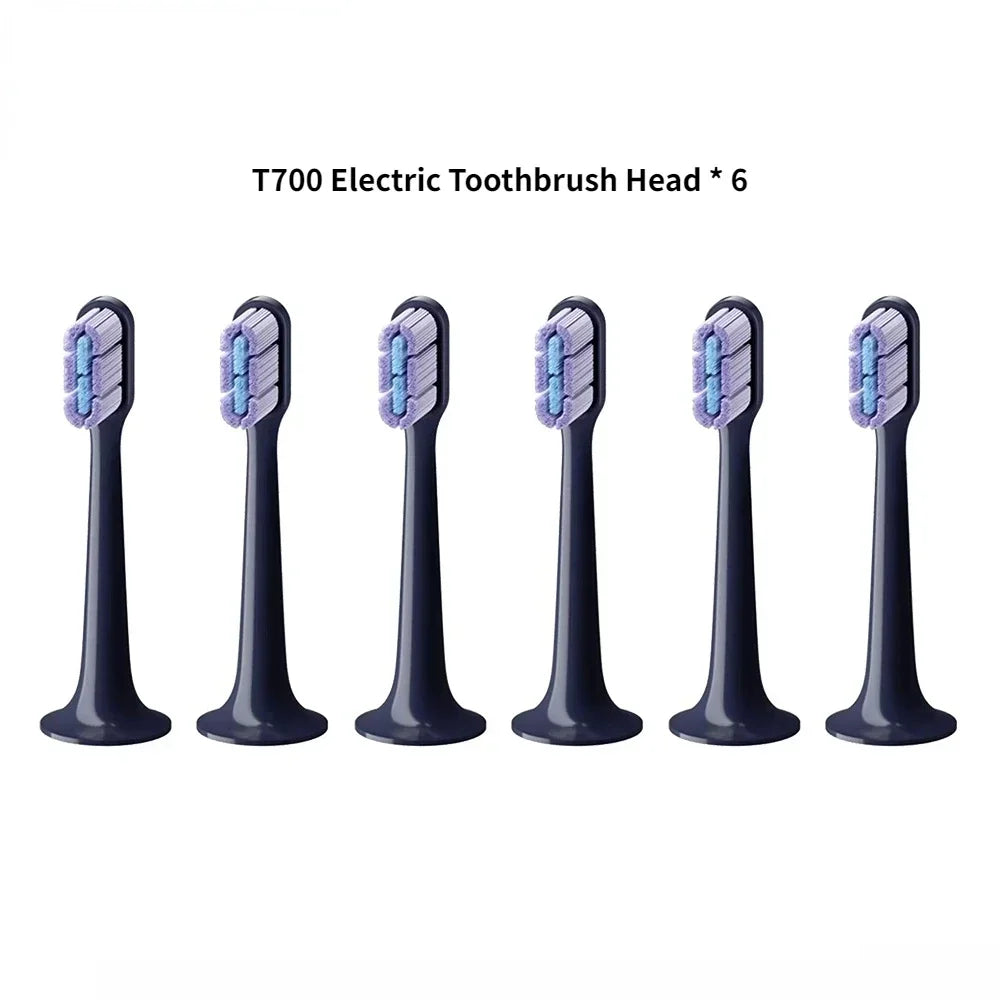 2/4/6/8Pcs Original Mijia Toothbrush Head T700 Sonic Electric Toothbrush Waterproof Soft Health Replacement Soft Bristles Mijia