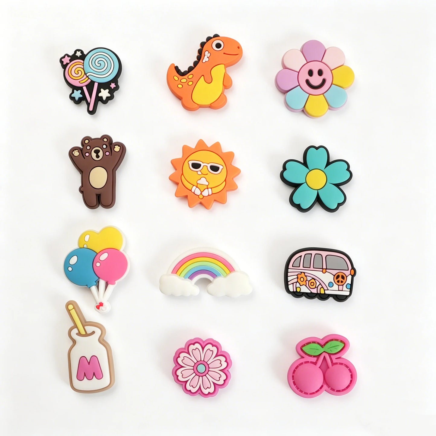 DIY Shoe Charms for Clogs - Random Selection of Charming Decorations for Girls And Women Personalize Your Footwear