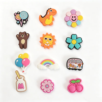 DIY Shoe Charms for Clogs - Random Selection of Charming Decorations for Girls And Women Personalize Your Footwear