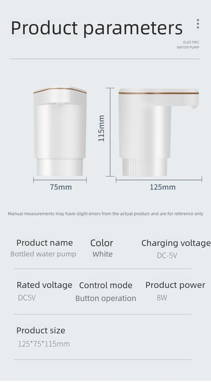 Double Pump Water Dispenser,Household Electric Water Dispenser, Self-priming Water Presser, Automatic Water Dispenser