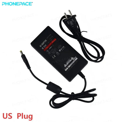 AC Power Adapter For PS2 Slim 70000 Series 8.5V 100-240V Power Supply Charger Cable EU US Plug