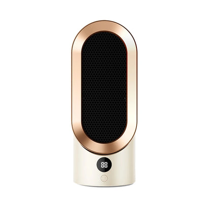 Portable Electric Fan Heater Mini Radiator Desktop Warmer Machine Heaters For Winter PTC Ceramic Heating For Home Bedroom Office