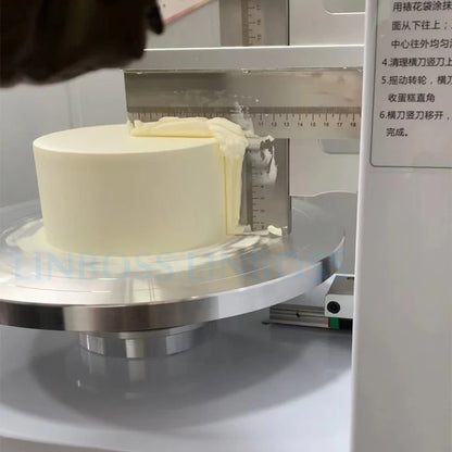 Cake Machinery Mini Fully Automatic Portable Machine Food Making Maker Leveller Smoothing Price Cake Machine