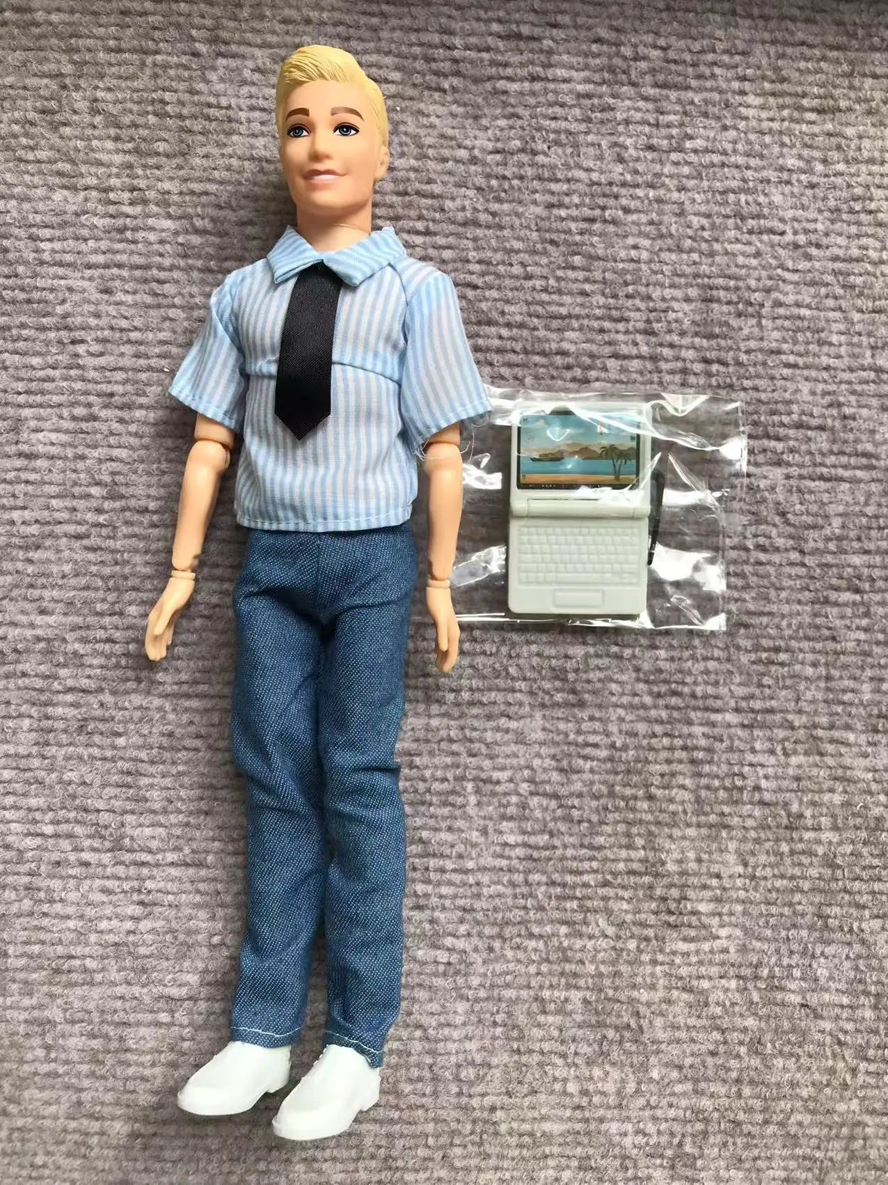 1/6 Male Doll With Clothing Set Homesome Soldier Men Doll  Handmade Clothes Outfit For 29CM Ken Prince Doll