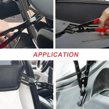 1-10PCS Car Clip Pliers Tool Panel Clip Pliers Set Fastener Remover Auto Retainer Clip Trim Rivet Removal Tool Auto Door Car Uph