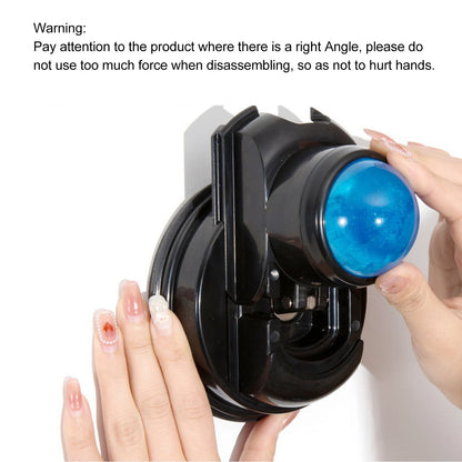 Wall Massage Roller Manual Suction Cup Massage Ball 360 Degrees Rotation Mountable Muscle Massage Ball