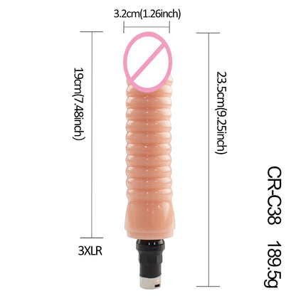 Dildo-Entry-Level Sex Machine A2/F2/F3 Accessories 3XLR Accessories Dildos Suction Cup Sex Products For Women And Men