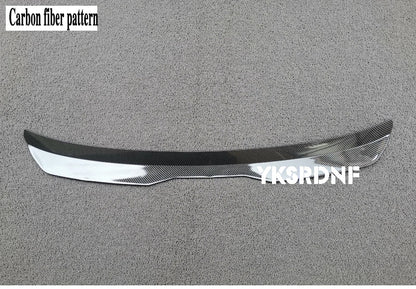 High Quality ABS Rear Roof Spoiler For Ford Smax S-max Mini Window Wing Glossy Black Carbon Fiber Style Auto Exterior Decoration