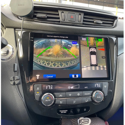 SINOSMART Android GPS for Nissan Qashqai J11 X-Trail T32 Rogue 2014–2018 with OEM 7" Screen Support BOSE 360 CarPlay AndroidAut