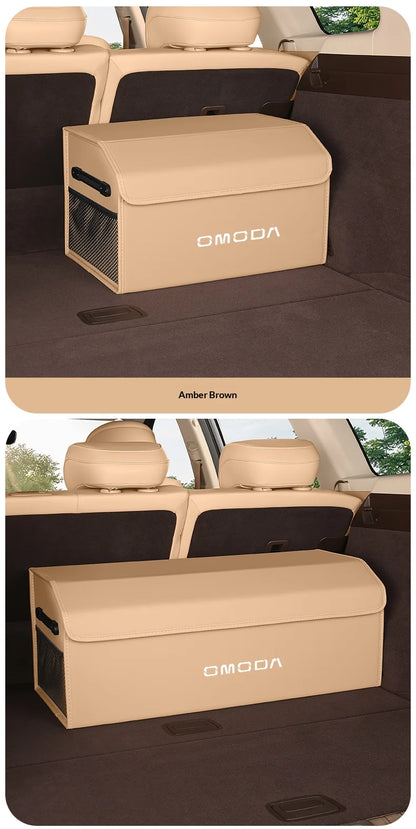 Suitable for Omoda s5 fx 9 EV PHEV C5 E5 C9 7 8plus car trunk storage box folding storage box large capacity storage box