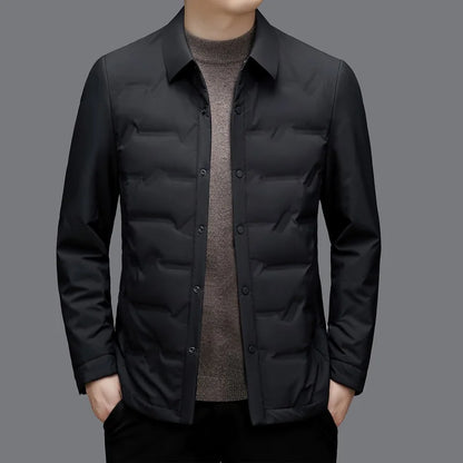High-quality, fashionable and stylish 50-down lightweight down jacket for men's casual autumn and winter, a new thin coat
