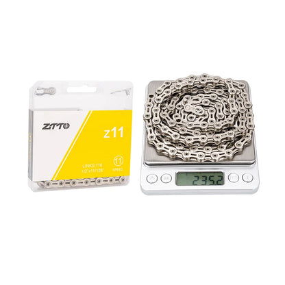 ZTTO MTB Road Bike 10 11 12 Speed Chain Bicycle Hollow Current With Missing Link High Quality 10S 11S 116 Links 12 S 126 Links