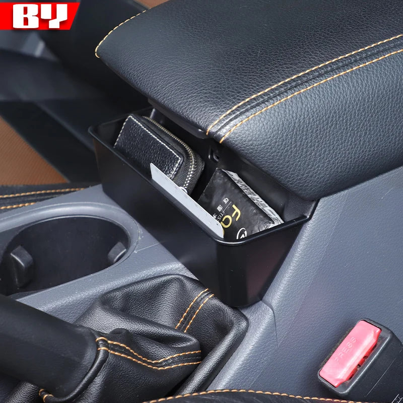 For Ford RANGER T6 T7 T8 2015-2021 Accessories Car Center Console Organizer Tray Armrest Box Front Storage Box