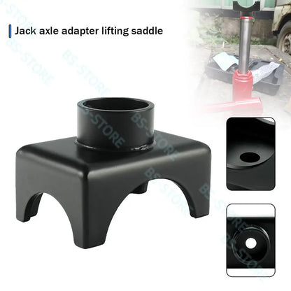 1pc Bottle Jack Axle Saddle Adapter Axle Adapter Saddle Adapter for 2/3Inches Saddle Adapter Lifting Jack Adapter Auto Supplies