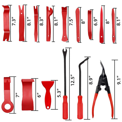 5/7/11/19/25/38pcs Automotive Manual Tool Optional Set Automotive Disassembly And Assembly Interior Automotive Disassembly Tools