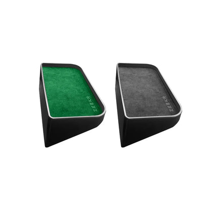 For Zeekr 001 2024 Storage Box Behind The Central Control Screen Navigation Screen Storage Alcantara suede Car Accessories