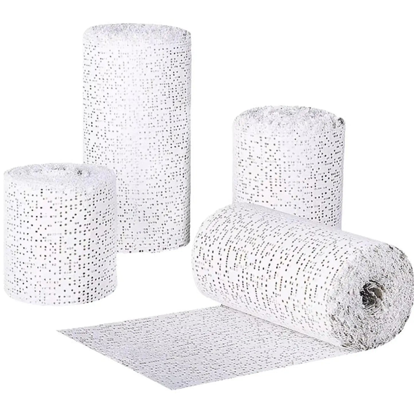Plaster Gauze Cloth Roll White Strip for Art Craft Modeling Sculpture Mask Making Landscape Scenery DIY